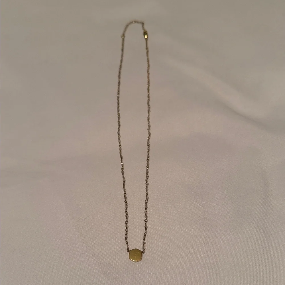 Kendra Scott beaded 18k gold vermil beaded‎ Gold Necklace